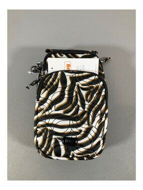 Lug Skeeter Mini Zebra Sand Convertible Crossbody & Hip Pouch - Butterfly Patter